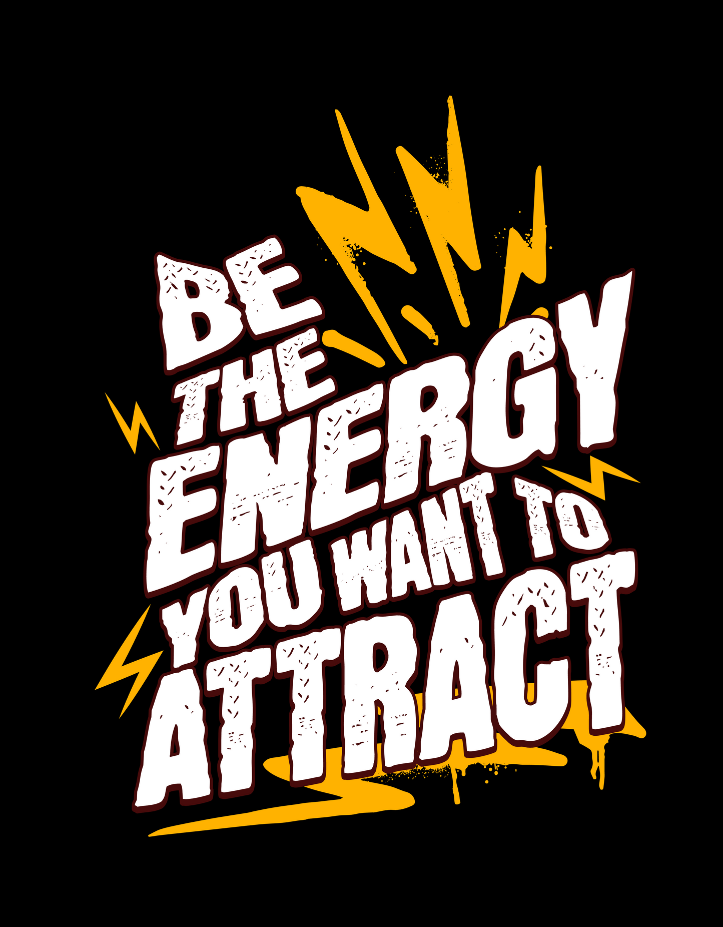 Be The Energy You Want To Attract - Trrenzy