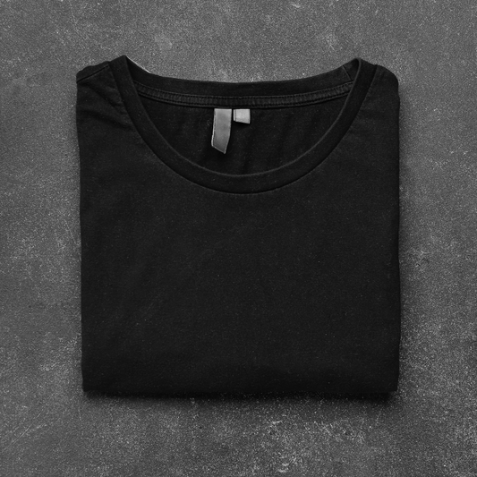 Unisex Supima T-Shirt - Black - Trrenzy